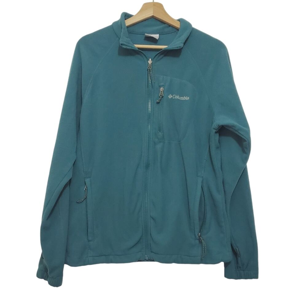 Columbia | Interchange Teal Full Zip Fleece Jacket